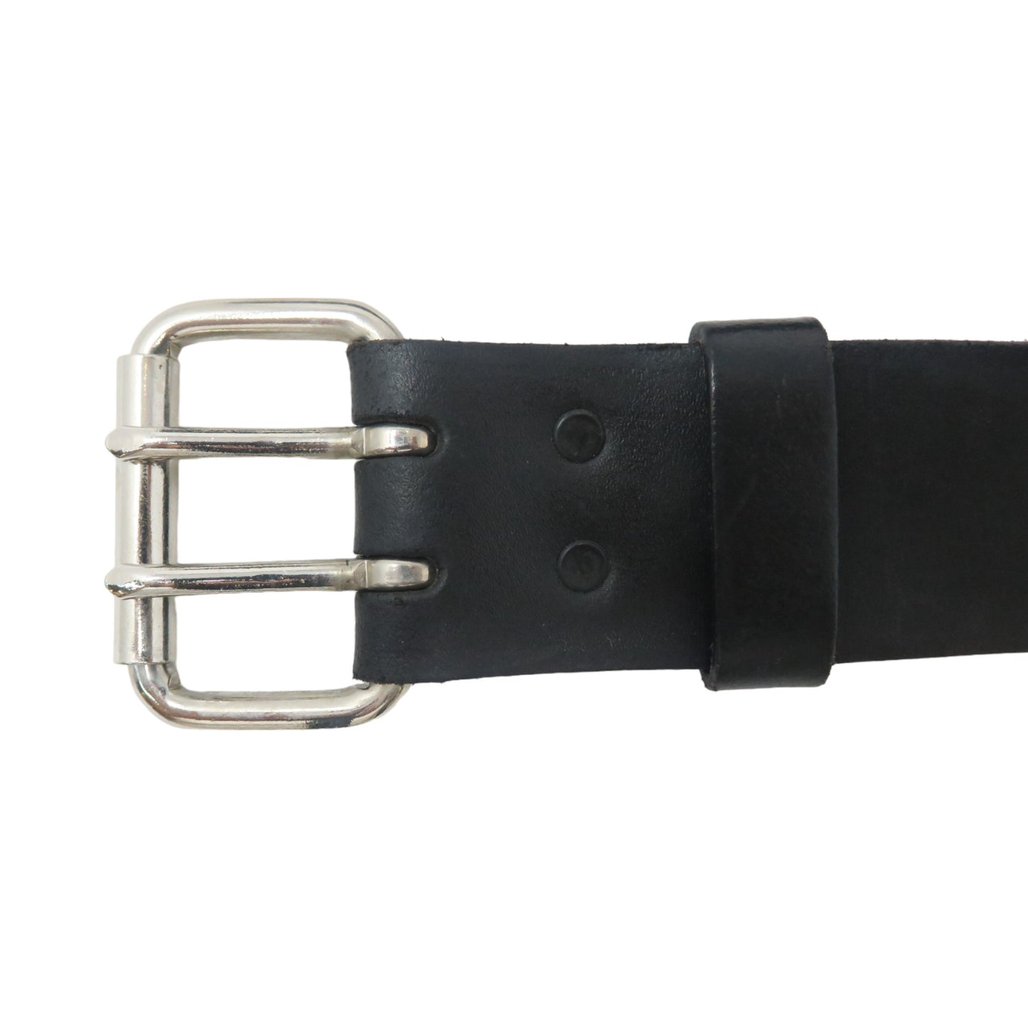 Double Prong Leather Belt