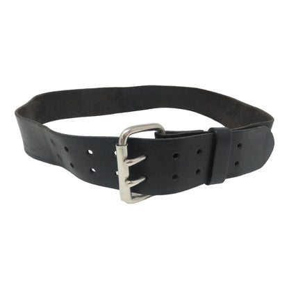 Double Prong Leather Belt