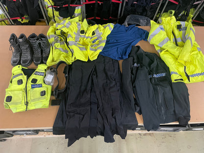Job Lot of 1 Unsorted Police Bag
