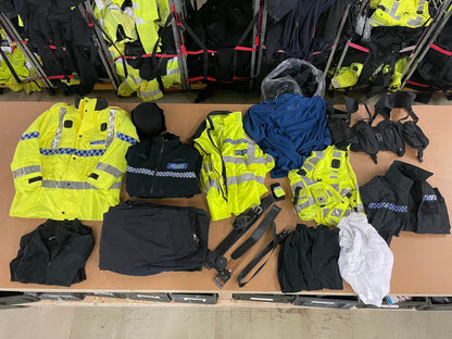 Job Lot of 1 Unsorted Police Bag