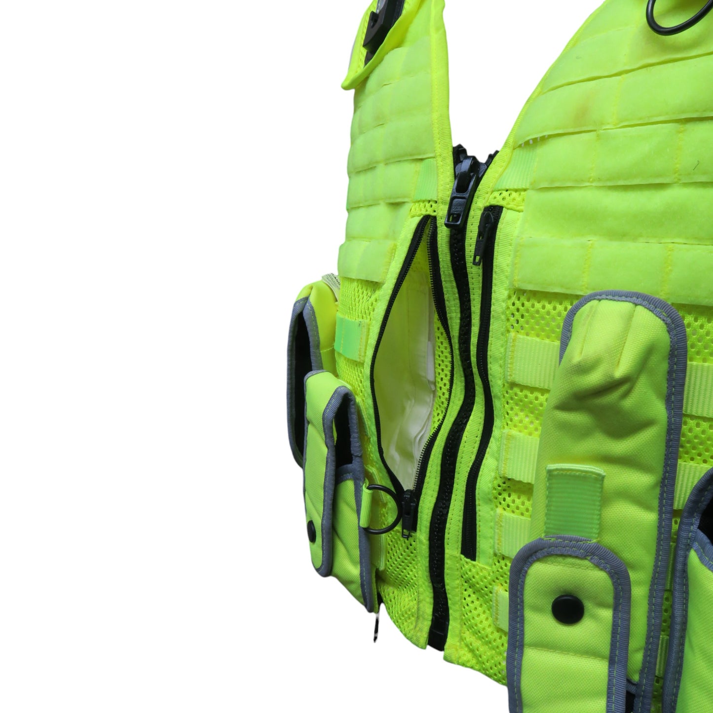 Safariland Hi Vis MOLLE Vest - With Pouches